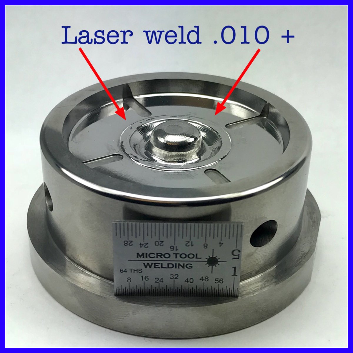 micro_tool_weld's tweet photo. This part was E.D.M. to deep by .006 in the center of the core.
#microtoolwelding #laserwelding #microlaserwelding #laserweldingsolutions #toolanddie #microwelding #precisionwelding #toolanddiewelding #toolrepair #dierepair #toolwelding #toolmaking #moldmaker #microscopicwelding https://t.co/jvH1YbobGd