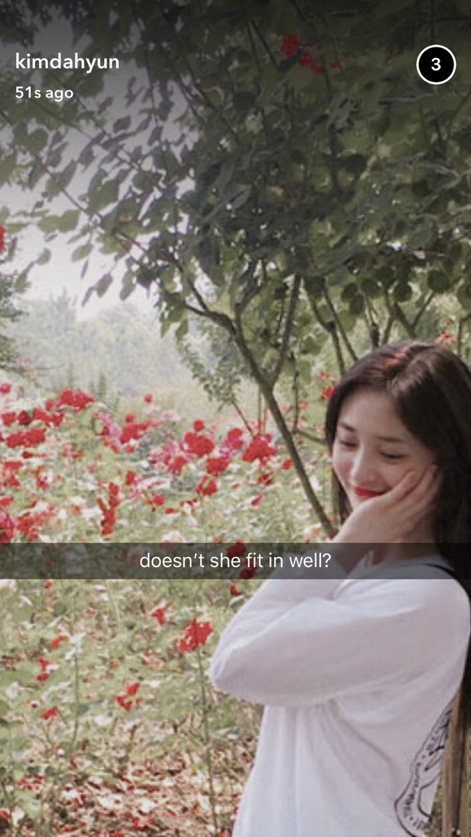 “Sorry, I have to go.” Dahyun told the girl she was facetiming. “I’ll text you later.”“Wait-“ Sana tried but the girl already hung up. “Who were you talking to?” Dahyun just shook her head. “Should I go? So you can finish that conversation?”“No, no, it wasn’t important.”