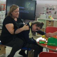 SunningdaleNE's tweet photo. Look how hard children are working on their physical skills. They have come straight back to school and are ready to work hard again. #phyio #workinghard https://t.co/BXPEE2WHry