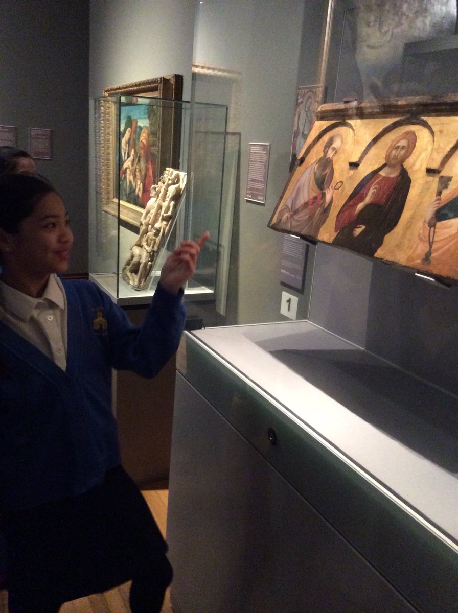Clifton children love the Ferens. Danika’s grandma is an artist too!