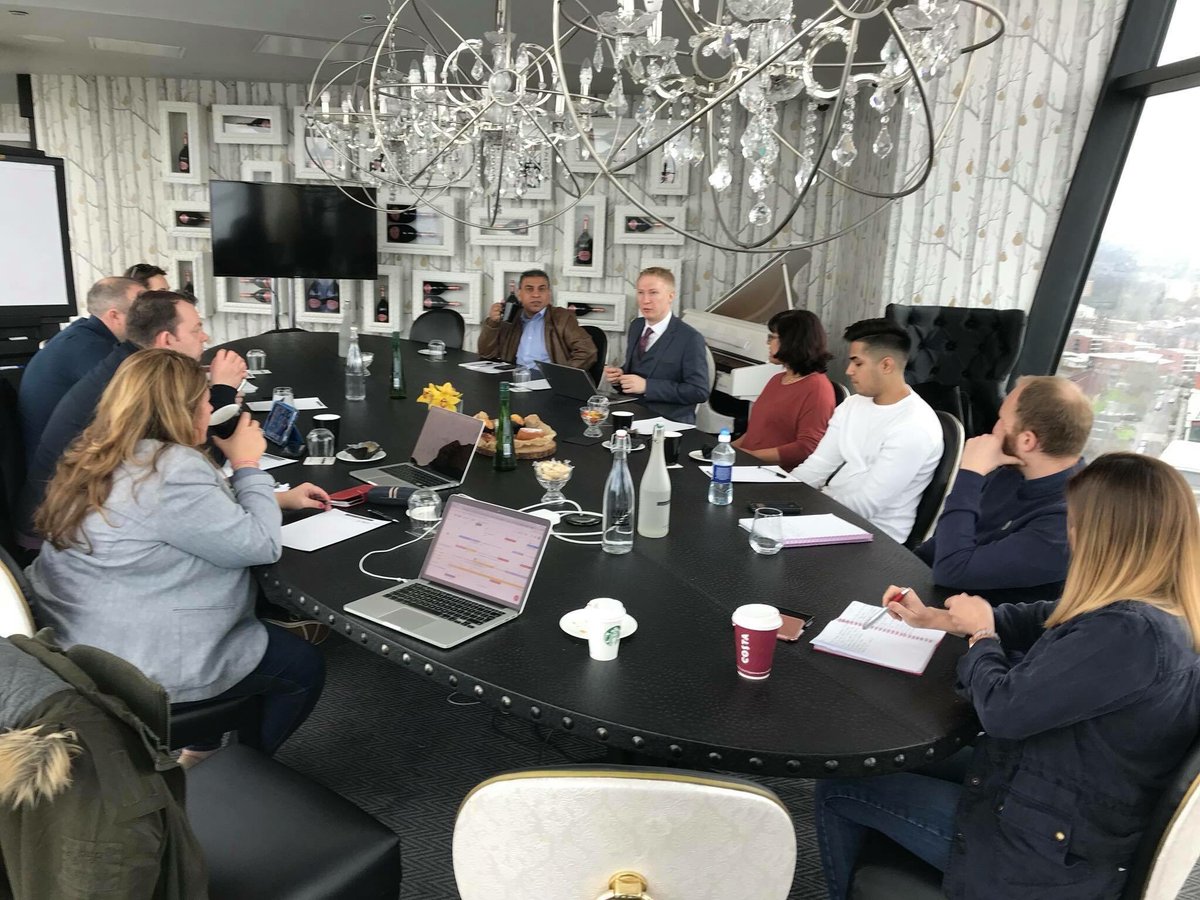 The team from <a href="/BlakeHendersonL/">Blake Henderson Ltd</a> are in Birmingham today. They are attending this months Boardroom Mastermind - A meeting where the finest minds in #serviceaccommodation come together. #Views #Birmingham #BlakeHenderson