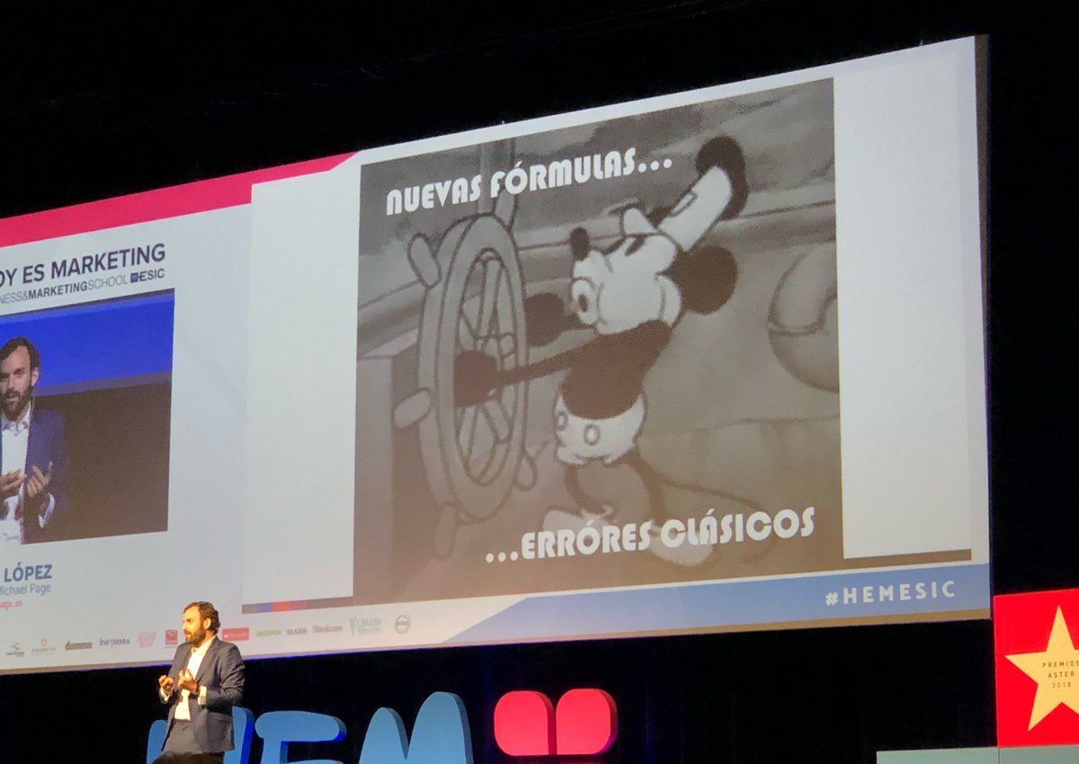 bvarases's tweet photo. ¿Somos realmente #disruptivos?

#hemesic #HEMarketing18 #hem2018 @FcoLopezMP https://t.co/s0ZwtYasuJ