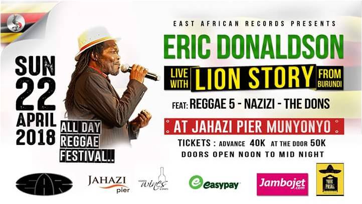 FlyJambojet's tweet photo. Ahem! Sorry to interrupt the #JambojetSale. We're just so excited to be part of the Reggae Festival happening this Sunday at Jahazi Pier in Kampala! #EricDonaldson #Nazizi #Reggae5
@ChweziTraveller https://t.co/WoPj66812B