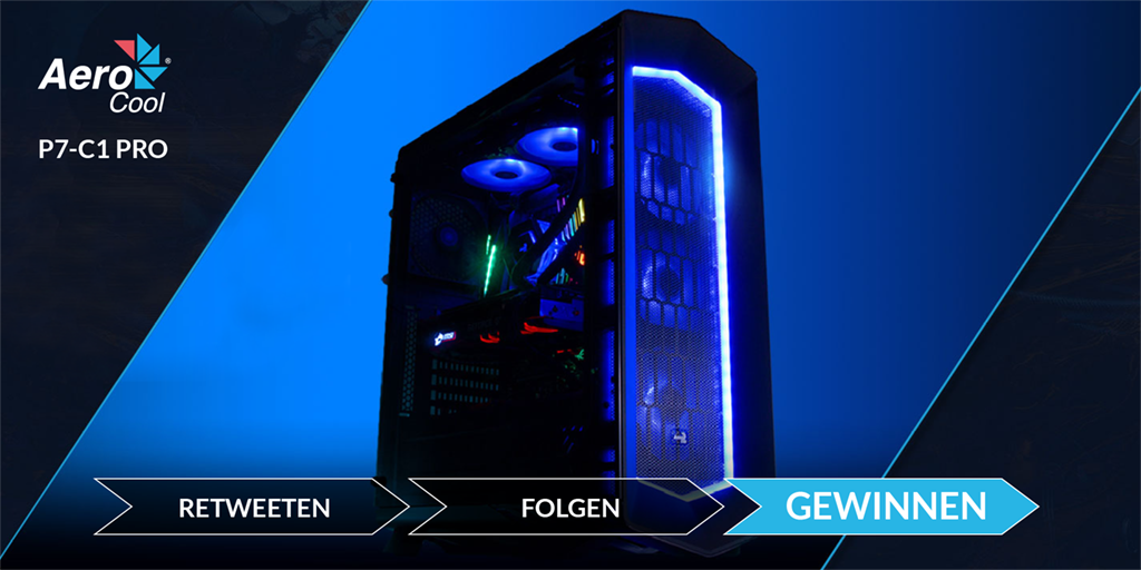 alternate_de's tweet photo. RETWEET &amp; WIN: https://t.co/qPK95V5vJi

Fast, jedenfalls. Ihr müsst uns nur folgen, diesen Tweet teilen und schon sichert ihr euch die Chance eins von sechs P7-C1 Pro von @AerocoolGlobal zu gewinnen. 

#Alternate #Aerocool #Giveaway #Gewinnspiel https://t.co/i6FPykUidT