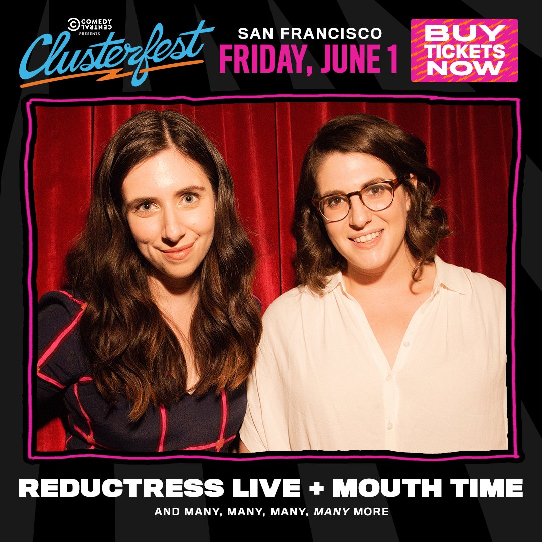 Reductress and <a href="/itsmouthtime/">Mouth Time Podcast</a> will be LIVE at <a href="/clusterfest/">Clusterfest</a> in June - tickets available now! bit.ly/2vnQijQ