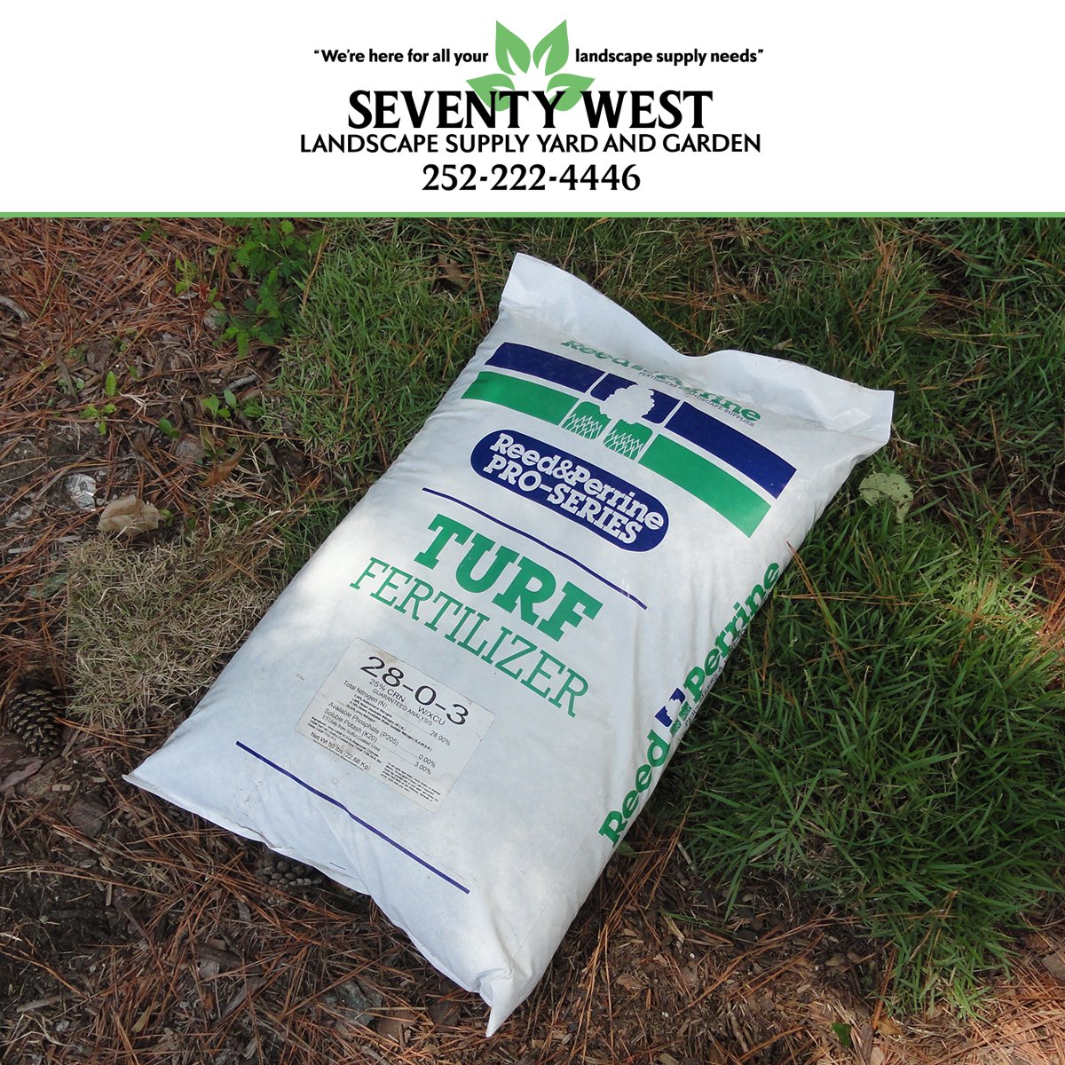 WestSeventy's tweet photo. If you are on the #MyCrystalCoast and looking for great quality landscaping materials then be sure to visit #SeventyWest #LandscapeSupply this week. We have a great selection #fertilizer #compost and #soil in stock. https://t.co/5VKfeULRwK