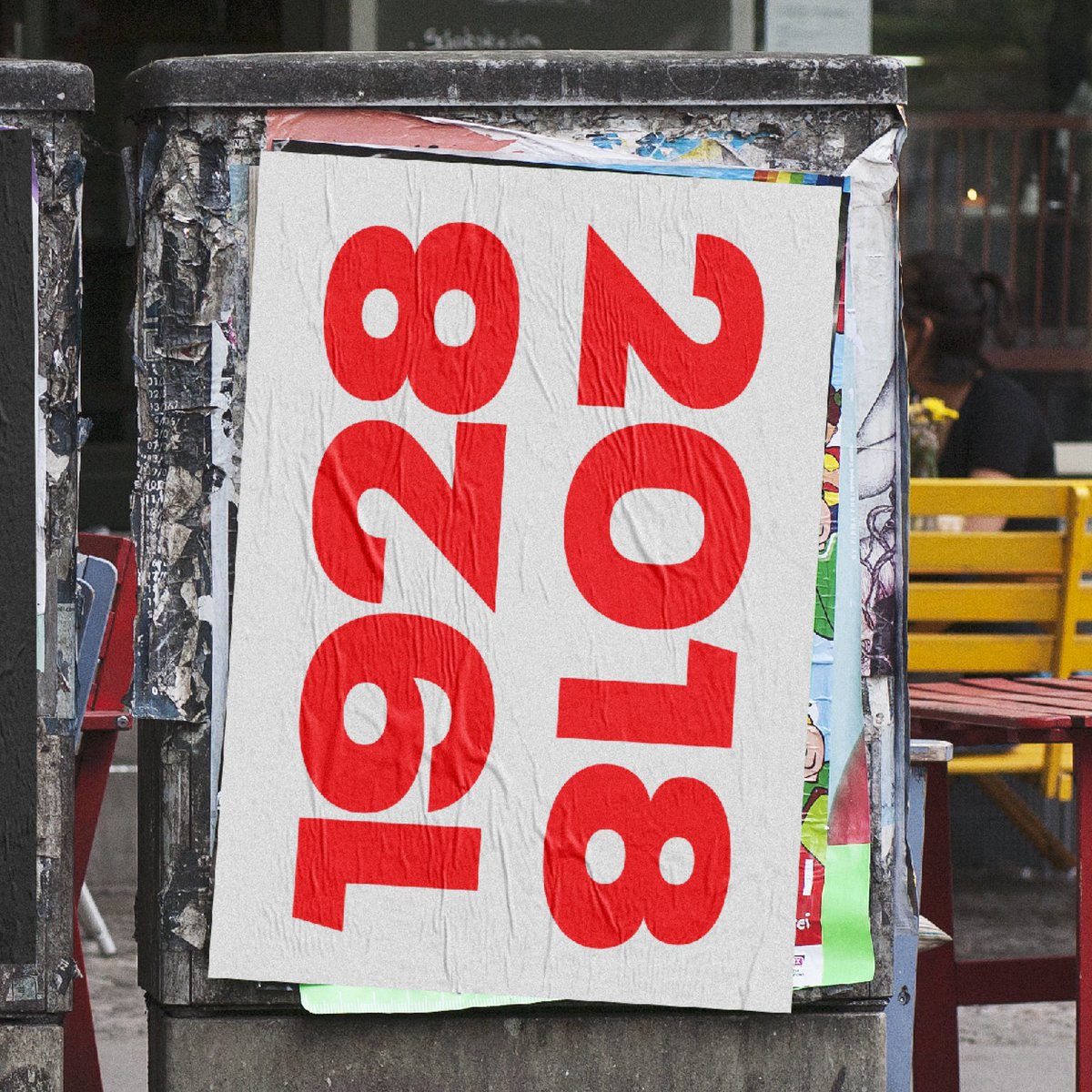 Please welcome the return of the OG mechanical grotesk, Neue Plak!