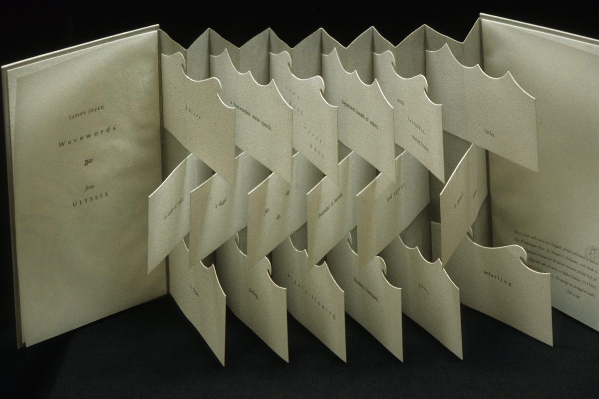 atlasobscura's tweet photo. The University of Washington’s Book Arts &amp; Rare Book Collections is a treasure trove of unusual books. With about 21,000 titles, you can find books bound with pearl buttons and garter belts and any number of tomes on typography, calligraphy, book design, and illustration. https://t.co/AJYN3fywtO