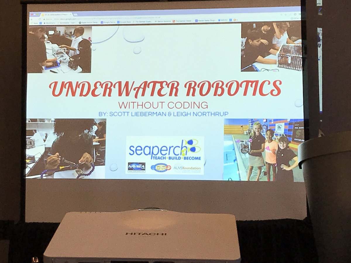 johnyen's tweet image. Building submersible rovers at #ATLISac #polysolves our students will love this!
