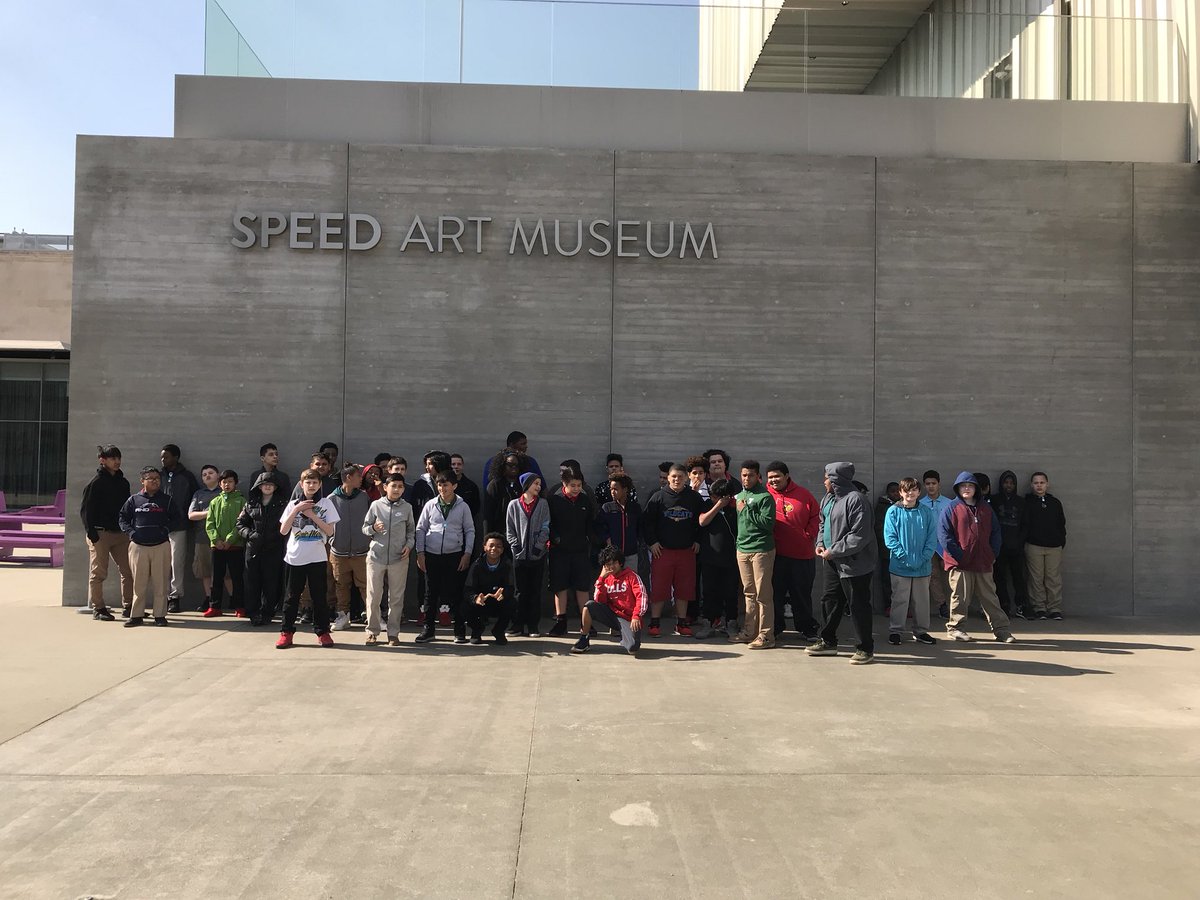 swmr27's tweet photo. So excited!!!! @OlmstedNorth #speedartmuseum https://t.co/iN3CeEcr09