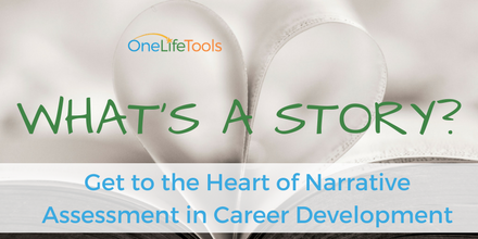 OneLifeTools's tweet photo. Storytelling seems simple enough: a campfire, a picture book, a great @TEDTalks 

As #Narrative #CareerDevelopment practitioners, when we ask clients to tell us a story, it’s not that simple.

Learn how to answer "what's a story?" in our latest blog post: https://t.co/BdTsafKvsT https://t.co/vDTfe1XPxJ