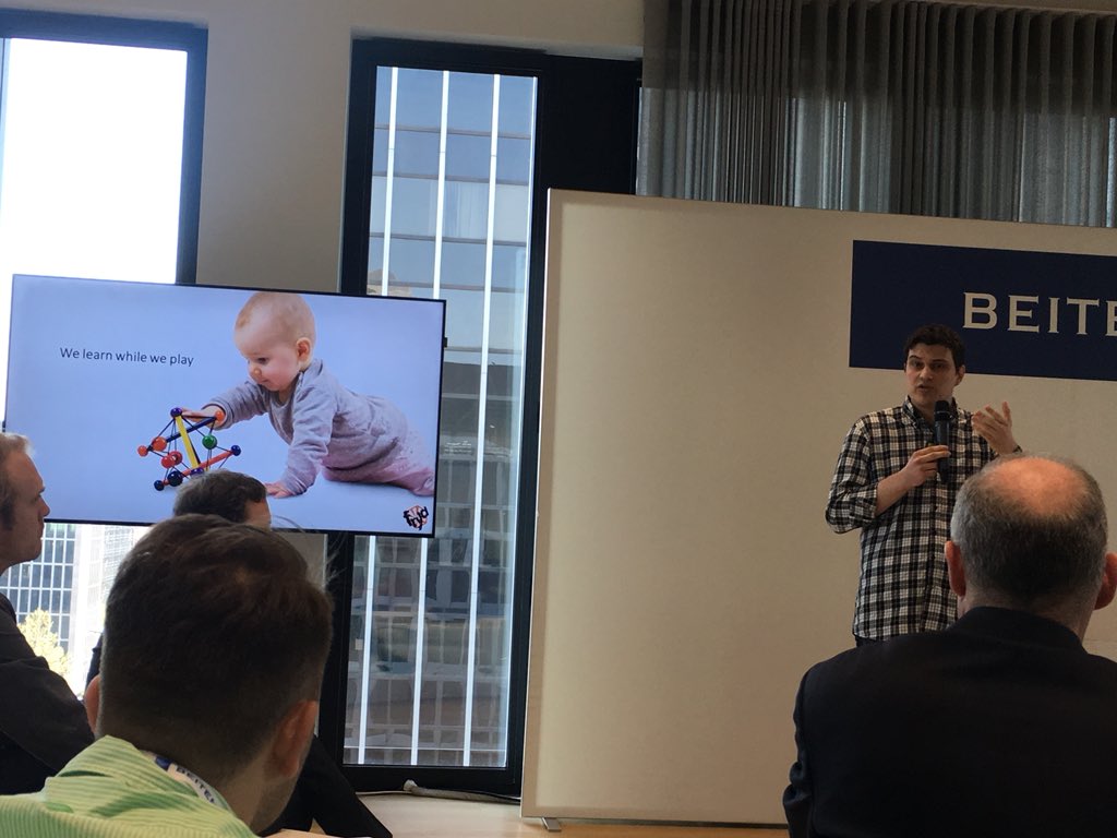 accelerator_ffm's tweet photo. Next #fryd how to use #gamification for better #customer #engagement. Make banking fun! 
#BBFintech https://t.co/p8JdEiXsiE