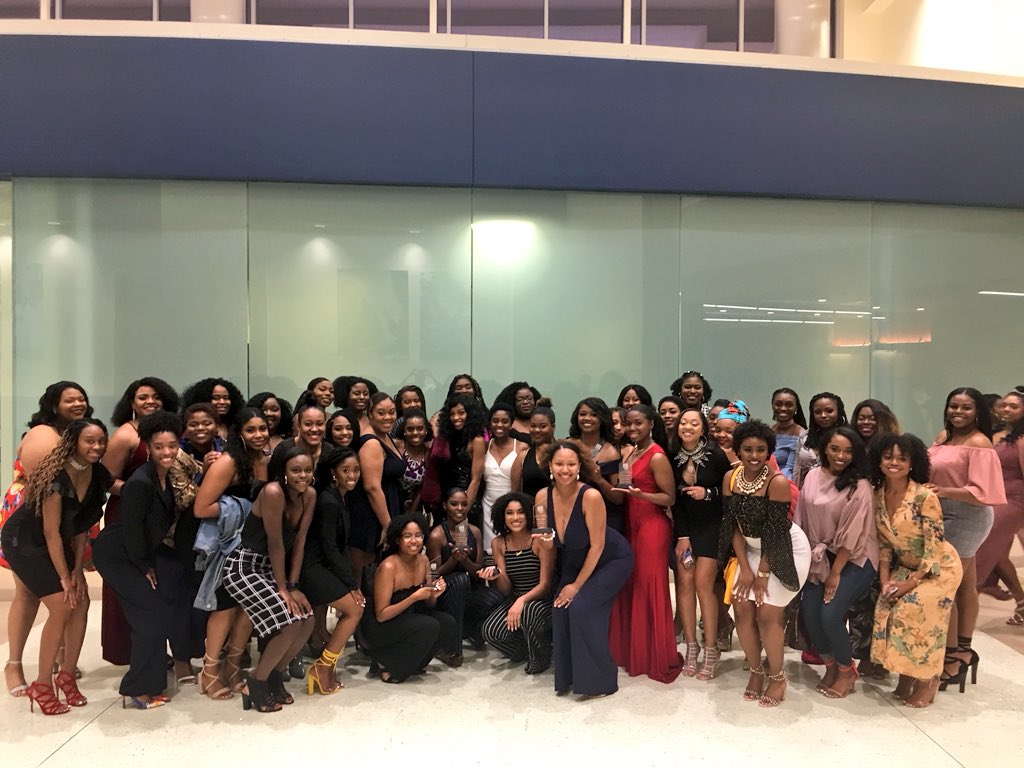 ginatatiannaa's tweet photo. Extremely blessed to be awarded Miss Diligence last night but Iโm even more overjoyed to be the President of such an amazing organization! My chapter, the Women of Worth Chapter of ๐ฃNAC... DUBBB C, took home the Most Active Organization Award! So proud of my chapter! #HSOC18 https://t.co/LJ4zNu82i4