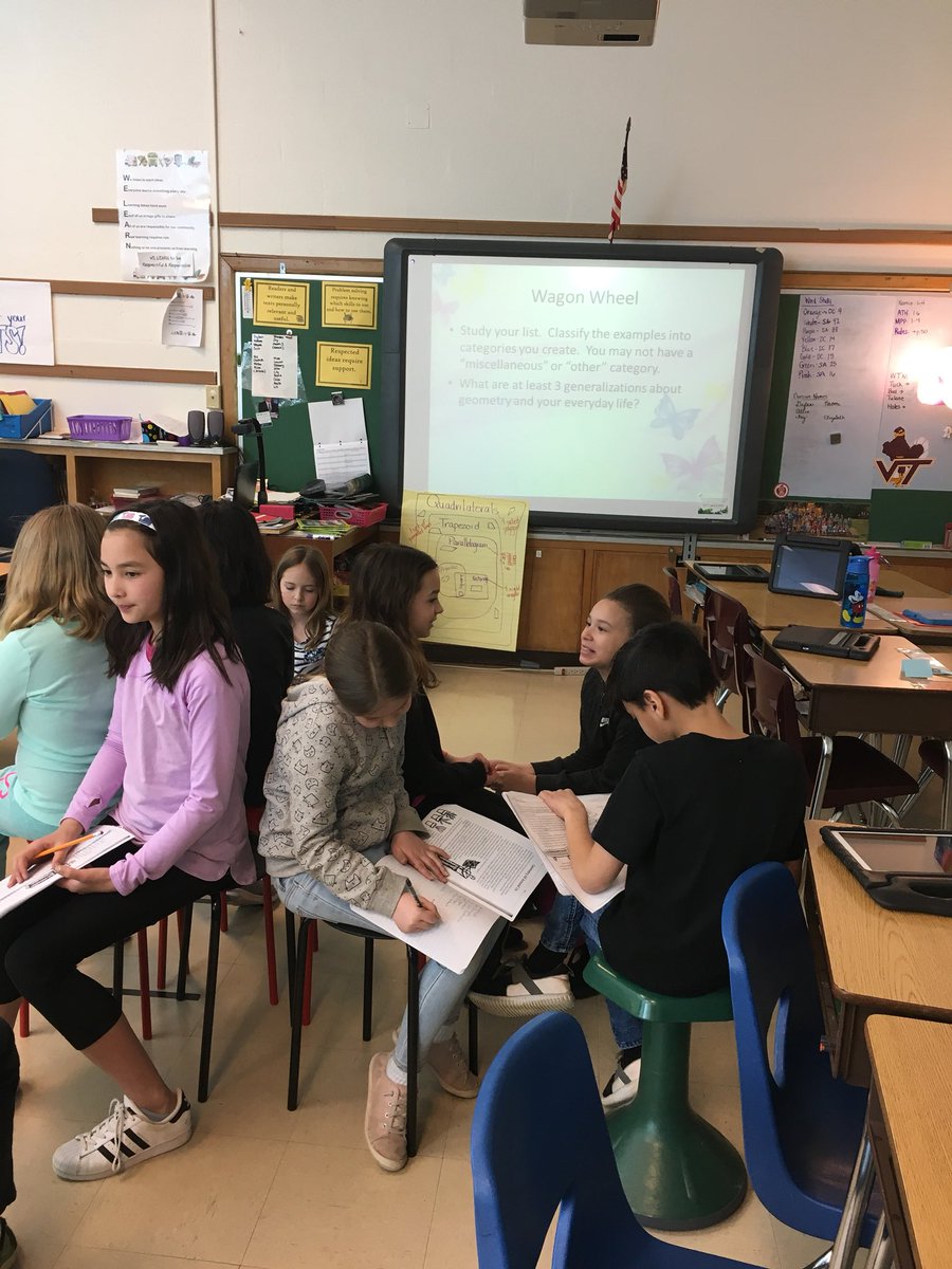 boschen4's tweet image. Ss using Jacob’s Ladder text to discuss geometry.  #readinginmath #FDELearns #GTElemChat @FountaindaleES