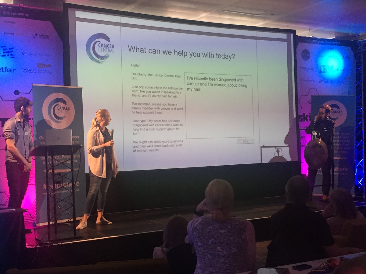 CodoLondon's tweet image. Demos with the wow factor at @CancerCentralUK hackathon. The judges will have a tough job! @TechFINIUM @SullyandStan @codenodeuk @IBMWatson