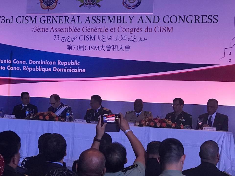 73 дахь удаагийн CISM - ерөнхий Ассамблейн хурал. Доминикан улс