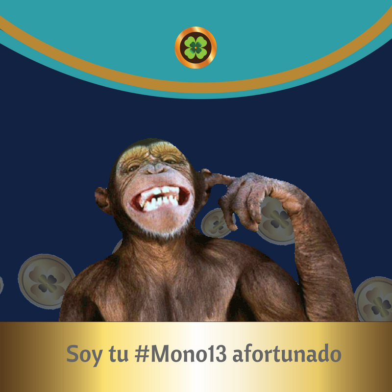 juegoafortunado's tweet photo. #18Abr | ¡Conmigo la #Fortuna te sonríe! 😋😋 Soy tu #Mono13 #Afortunado 🐒🐵🐒🐵🐒🐵🐒🐵 https://t.co/BanBJ1Pr1E