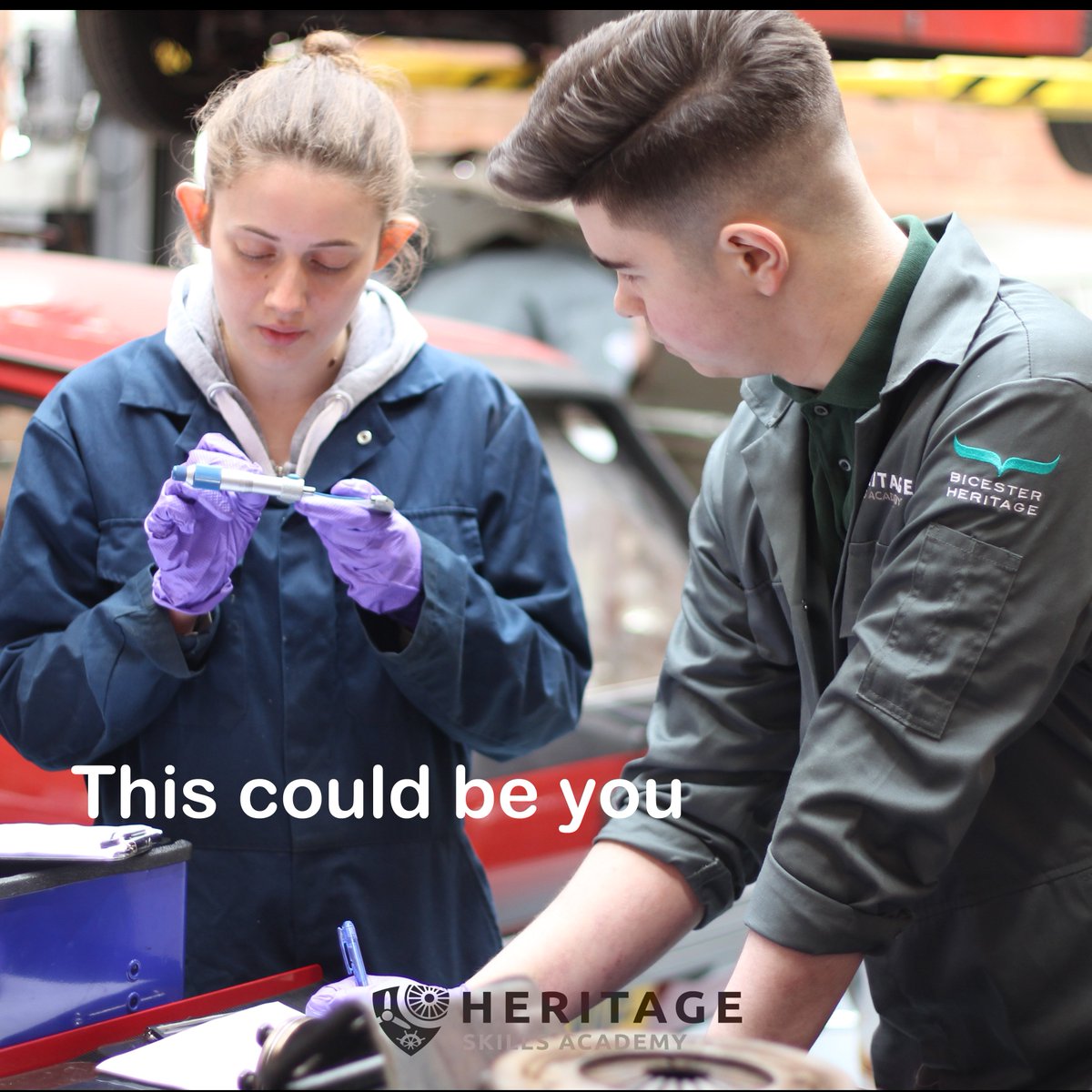 We will have our doors open this Sunday, at the <a href="/BicesterH/">Bicester Heritage</a> Scramble. Thinking of an apprenticeship come and say hi.