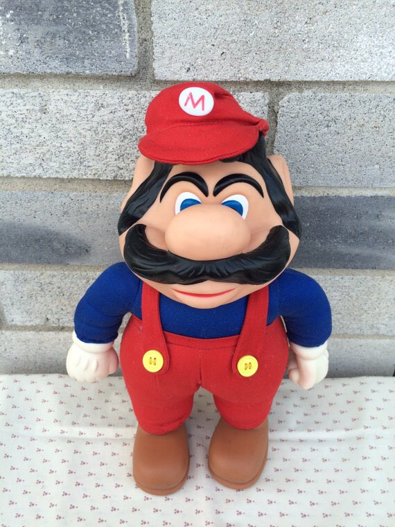 ugly mario plush