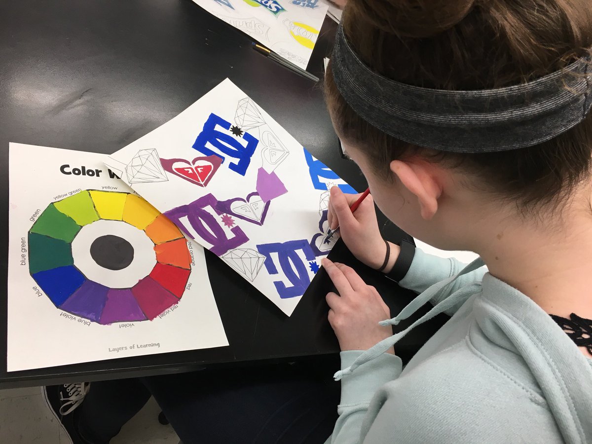 #AnalogousColorSchemes #8thgr #PersonalLogos