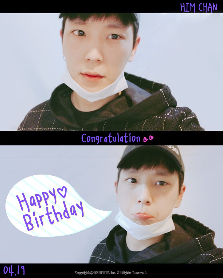 BAP_Fanstaff's tweet photo. 4월 19일 B.A.P 힘찬(@BAP_Himchan)군의 생일입니다! 공식팬카페(https://t.co/6OFbE6P6ua)에 축하게시판이 오픈되었으니 BABY 여러분들의 많은 축하바랍니다~!  #BAP #HAPPYBIRTHDAY #HIMCHAN #KingHimchanDay https://t.co/6QJF12XmxU
