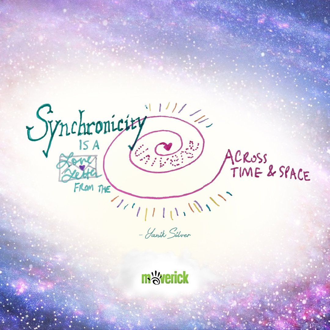 MavDNA's tweet photo. If we have a choice in what to believe, why not believe we’re part of a bigger plan the Universe has in store for us? Believe in Maverick Magic and the term we coined at Camp Maverick; “Synchro-Maverick-nicity.” https://t.co/MafqccxJJa