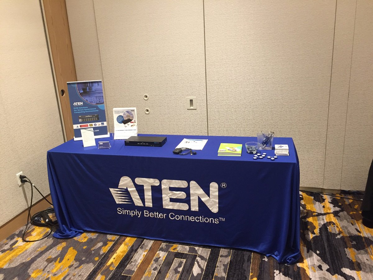 ATENconnect's tweet photo. Excited to be at the @SYNNEX #GovSolv event today. Stop by and say hi! https://t.co/SRZ2xhvOR3