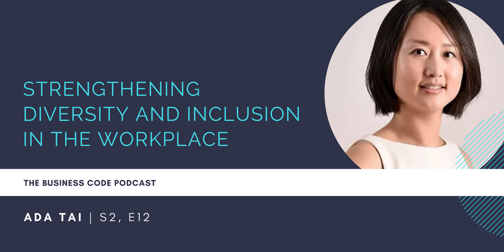 S2, E12: Ada Tai joins us to discuss the impact of #diversity on employee engagement, #productivity, and the bottom line. pos.li/29jges #inclusion