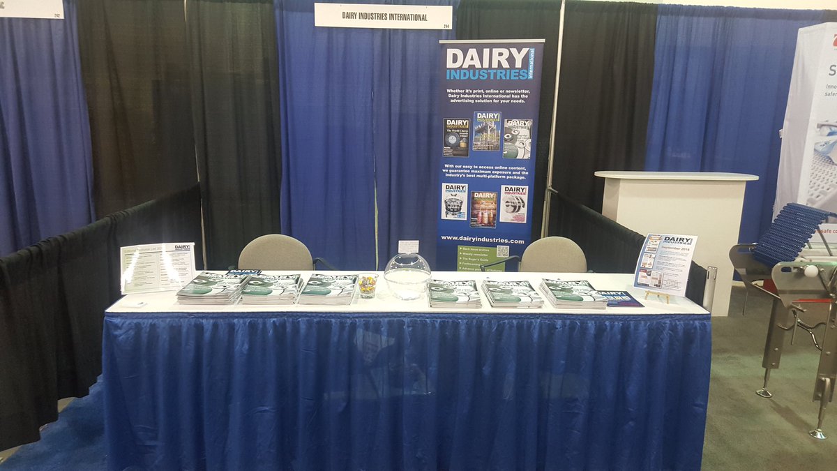 dairyindustries's tweet photo. It's show day @CheeseExpo Come by & pick up a copy of our magazine plus some UK sweeties from booth 244 #cheeseexpo #icte2018 https://t.co/omGI29ipU8