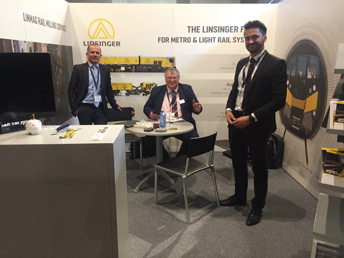 ¡Hola y saludos desde Bilbao! 👋🚇
Come and visit our <a href="/Linmag_rail/">LINMAG Rail Milling Service</a> team at booth #67 @RailLiveBilbao!
We're looking forward to meeting you!
#RailLiveBilbao