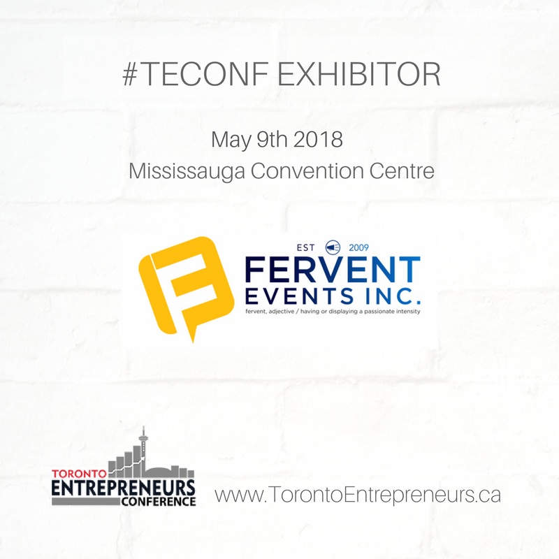 TOEntrepreneur's tweet photo. We’re excited to welcome @FerventEvents as an exhibitor at #TECONF!
Meet with their team on May 9th!
Tickets and more information: https://t.co/K5JpvrlRBQ
#TorontoEntrepreneur #LocalBusiness #Entrepreneur #Entrepreneurship #Business #Network #Toronto #SmallBiz #Mississauga https://t.co/VqkGszrZD3