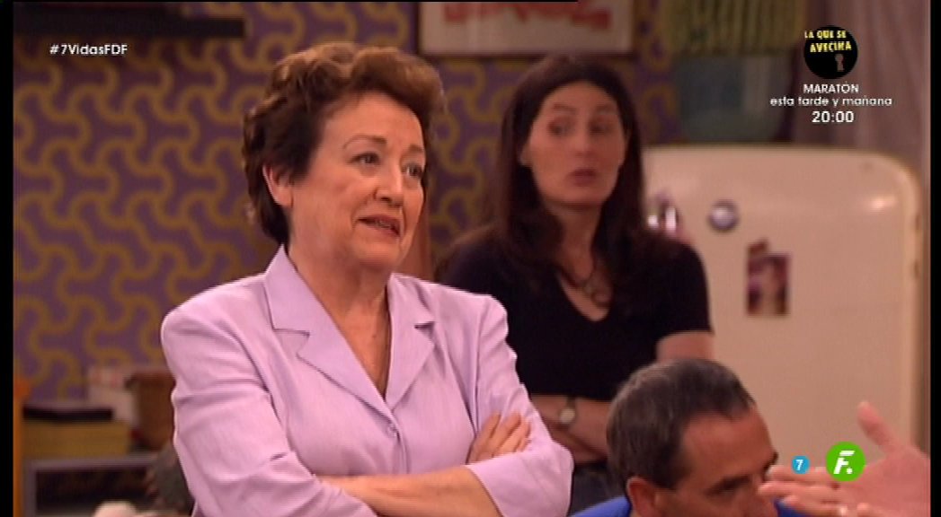 aChusaTePinsho's tweet photo. #7VidasFDF siempre Amparo Baró https://t.co/NG0MjguFsd