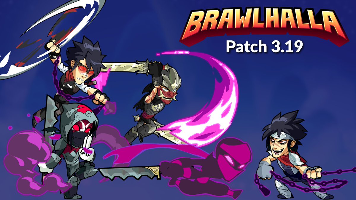 Brawlhalla On Twitter Today We Are Adding A New Legend To Brawlhalla Jiro The Shogun S Shadow In Addition To That We Re Adding Some Quality Of Life Improvements To Training Mode And The