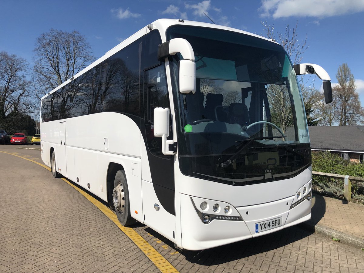 Impressed so far <a href="/VolvoBusUK/">Volvo Bus UK & Ireland</a> <a href="/Plaxtoncoach/">Plaxton</a>