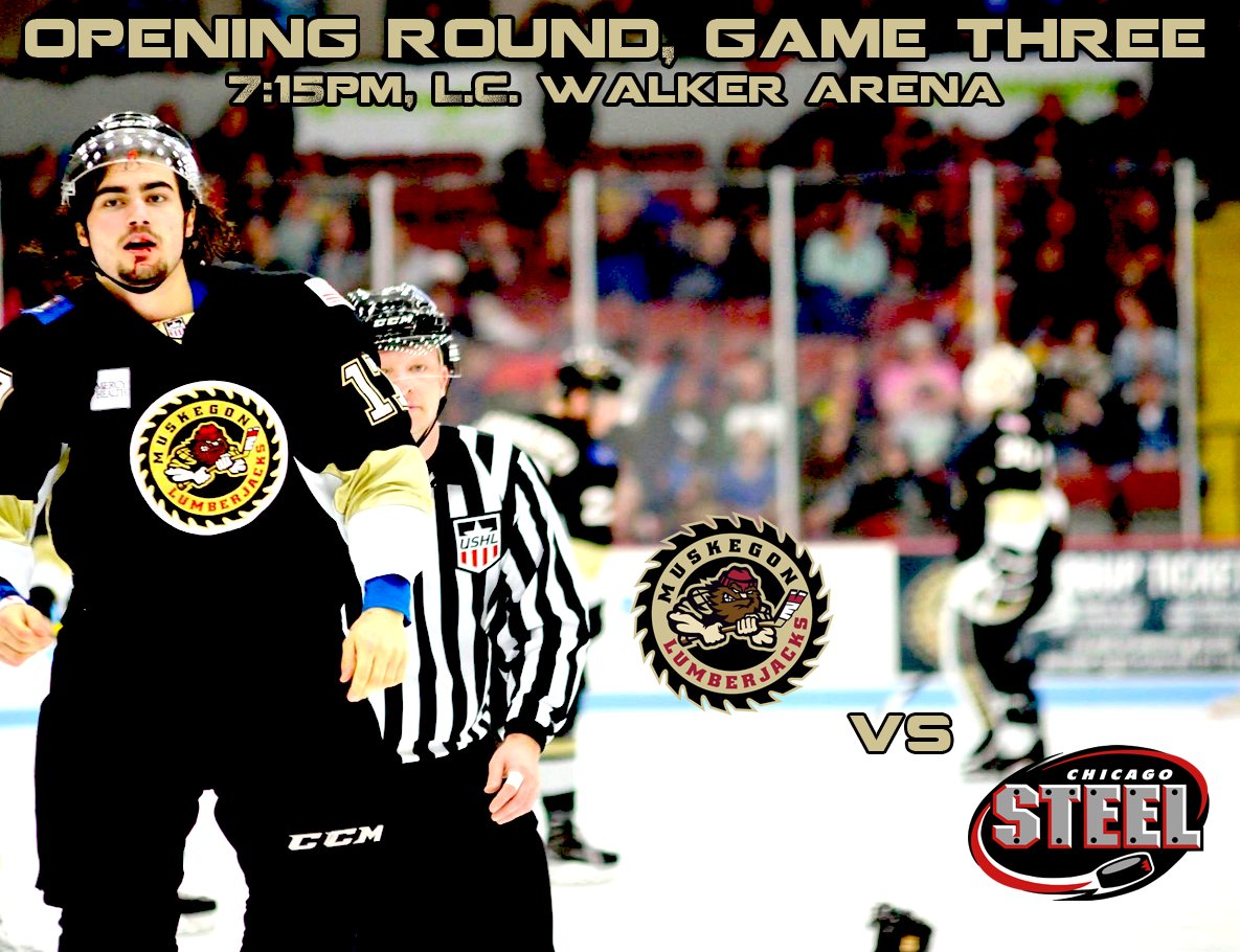 x - Muskegon Lumberjacks tweet media