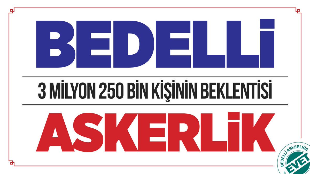 Bedelli Askerlik tweet media