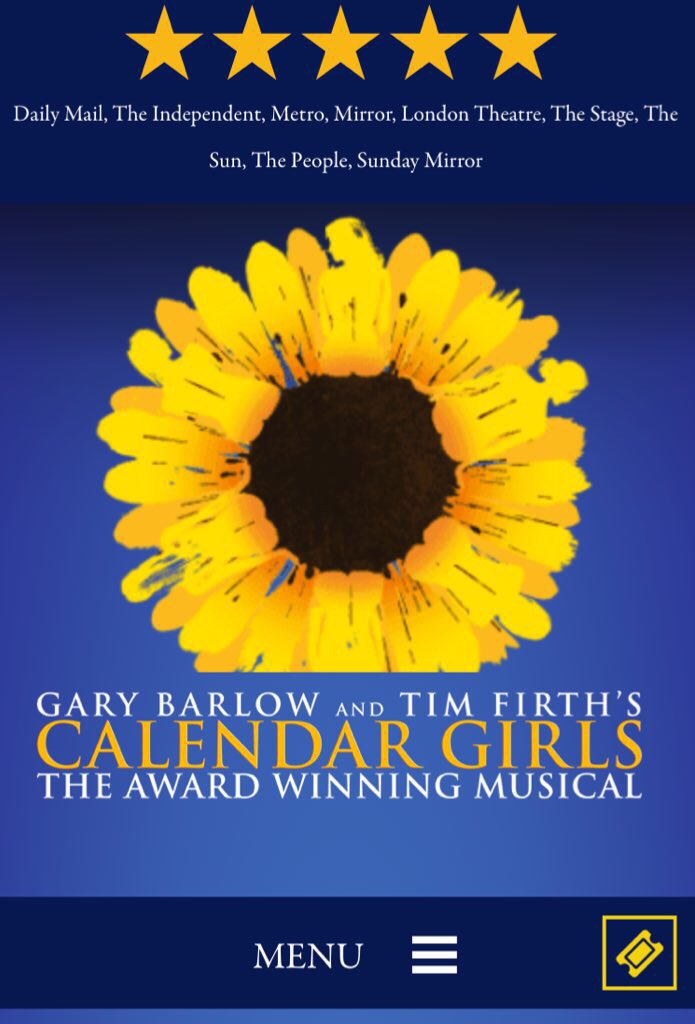 On April 30th <a href="/davidsoho1/">David Pugh</a> &amp; #DafyddRogers will be surrounded by sunflowers. It’s all about <a href="/thegirlsmusical/">CALENDAR GIRLS the award winning musical</a>  #TheCalendarGirlsTheMusical  🌻🌻Please Retweet if you are intrigued. 🌻🌻
