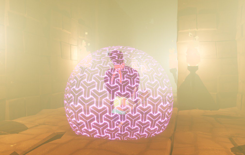 LumoxGames's tweet photo. Use your magic shield to protect yourself from the enemies' devastating attacks or to overcome obstacles in the level. #magic #shield #magicshield #power #skill #tribal #mayan #ue4 #featherless https://t.co/cSA3F6oeED