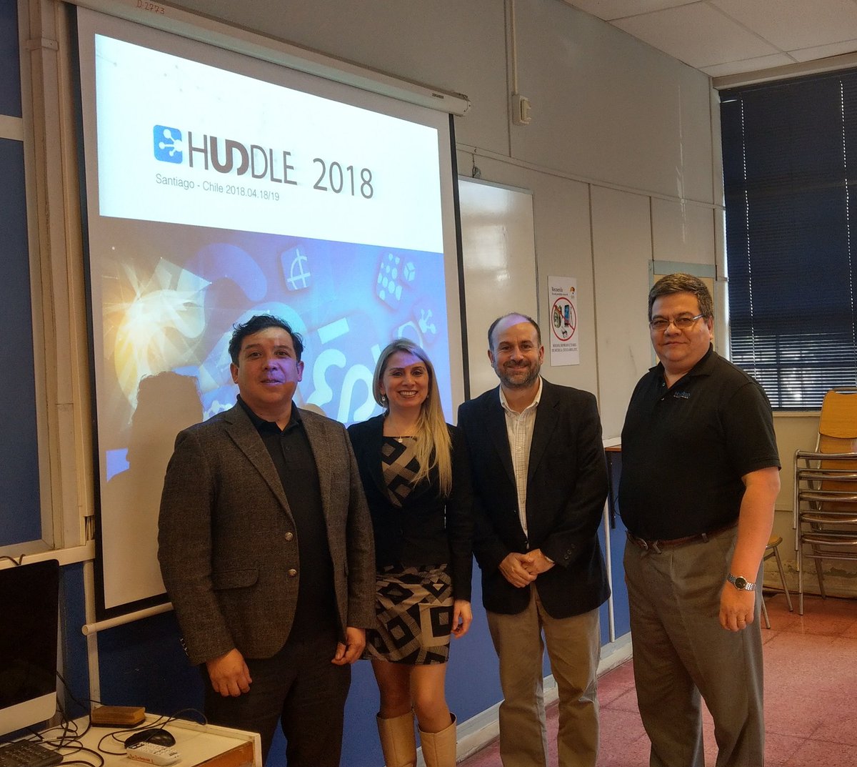 HybridLA's tweet photo. #hybridsoftware Huddle Santiago 2018 #DavisGraphics #ingraf https://t.co/Inhb3Widop
