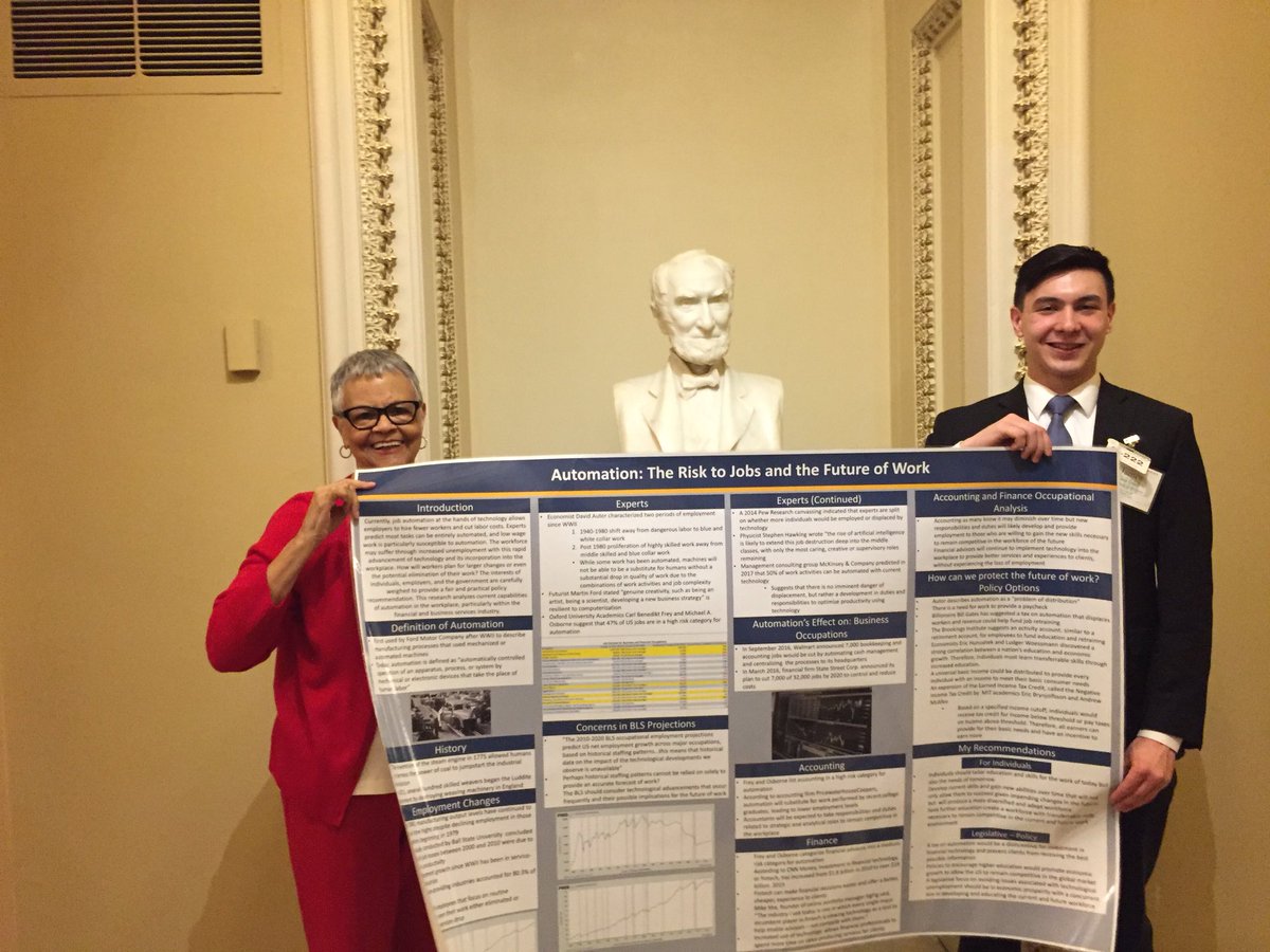 SMonseau's tweet photo. 0n Capitol Hill promoting undergraduate student research #poth2018 #undergraduateresearch @TCNJ @RepBonnie https://t.co/IZiApvUObG