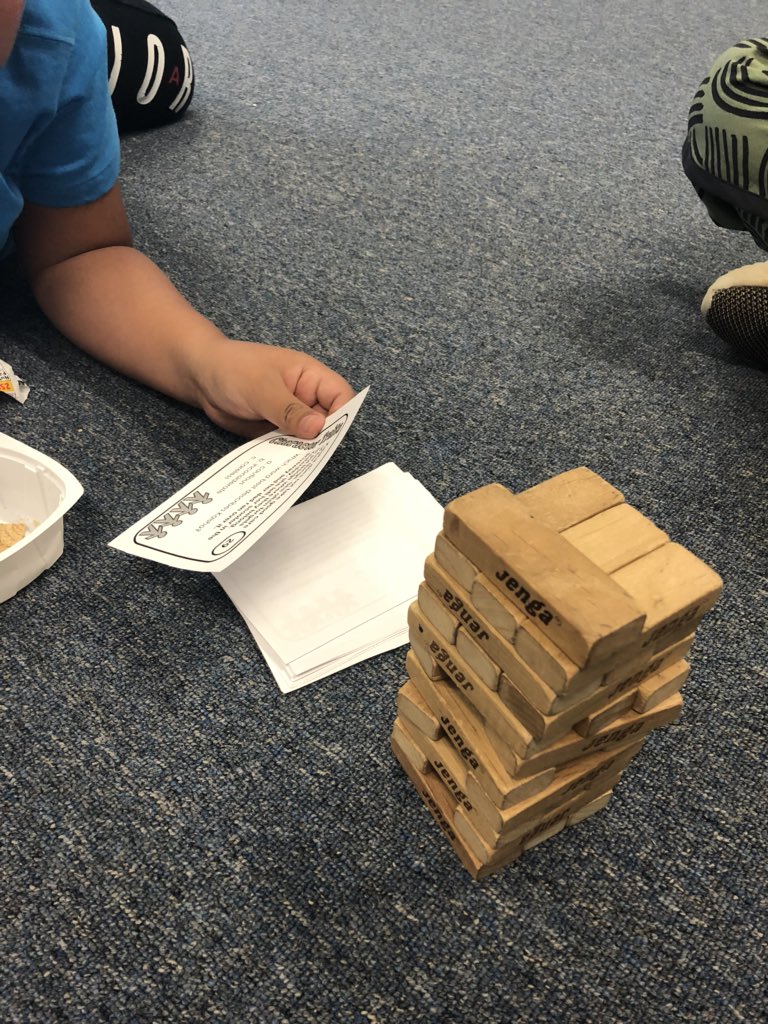 Comet club games are the best games! #readingisfun #masonshines