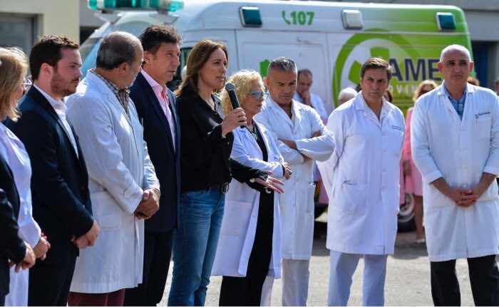 SaludBAP's tweet photo. ➡️ La gobernadora @mariuvidal anunció la ampliación de la cobertura del Plan Provincial de Cáncer junto al ministro @andresscarsi - Más información👉🏼 https://t.co/12Z8zTH6pm https://t.co/TneOvcjP5l