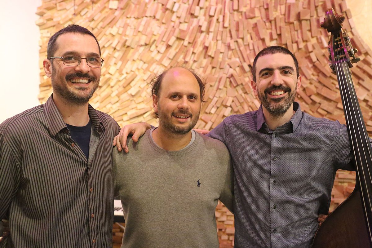 TheSamuraiHotel's tweet photo. The amazing pianist Gustavo Casenave recorded again in the studio. He recorded with the drummer Franco Pinna and bassist Pedro Giraudo. The music was his dear friend Asta Hairston's compositions. https://t.co/fQvkAcvxPa