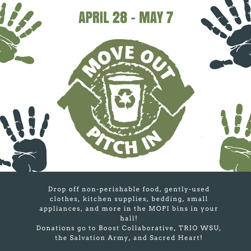 ExperienceEast's tweet photo. Unsure what to do with clothing that wont fit into boxes during move out? Have left over non-perishable items?? We'll take them!! Visit our Move-out Pitch In box at the front desk starting April 28th to donate your items till the end of move out! https://t.co/FyAARpXLCG