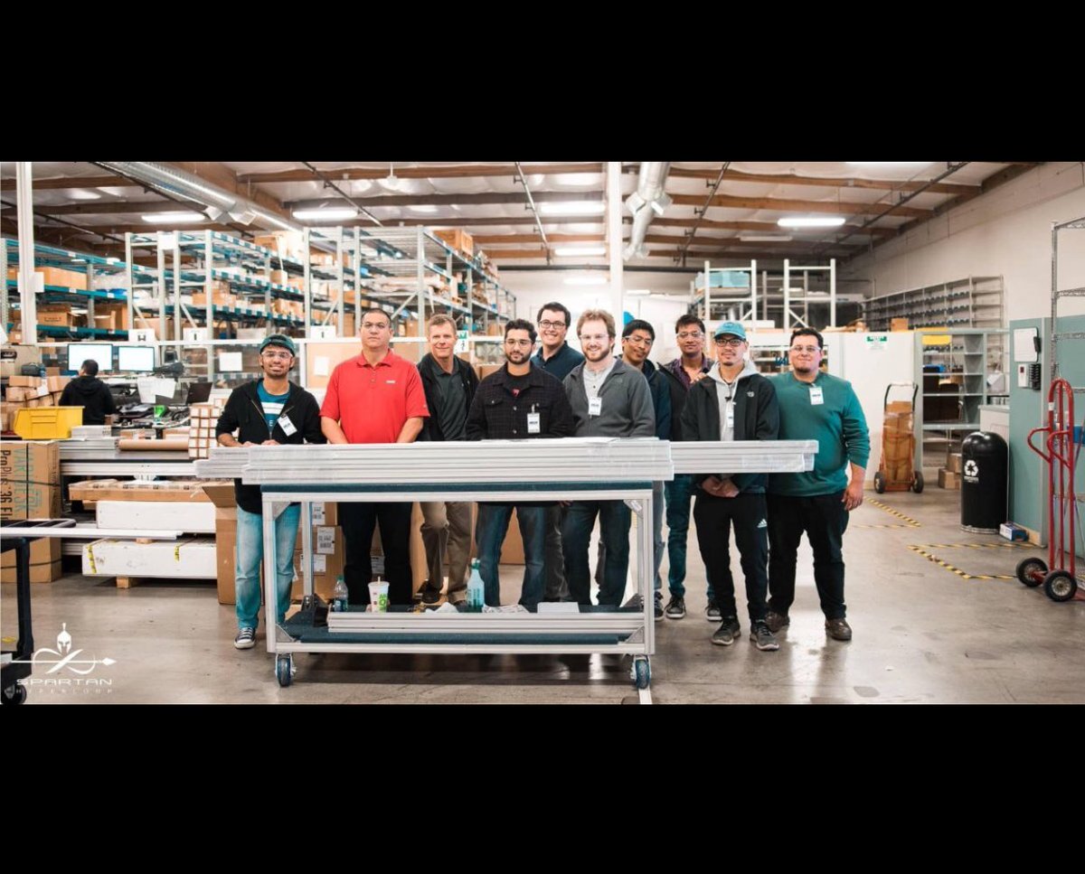 SpartanHL's tweet image. Recap of our team members picking up the frames for our pod! #ValinCorp #HyperloopTechnology #TheFutureOfTransportation