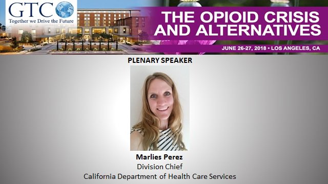 GTCbio's tweet photo. Dr. Marlies Perez, Division Chief at #California Department of Health Care Services, will present "California’s Response to the #OpioidEpidemic”, @GTCbio’s The #OpioidCrises and Alternatives Summit on June 26-27 in Los Angeles, CA.
https://t.co/SoNujJwODM https://t.co/yi9V9snPzP
