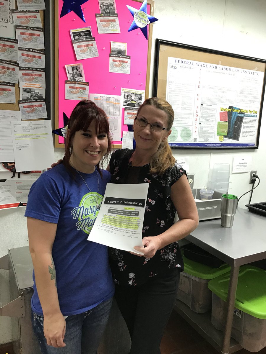 McPlaugher's tweet photo. Celebrating our 1st PERFECT mystery shop! Congrats Nikki and Sabrina!
#chilislove #portorangechilis https://t.co/NbRJEddf2E