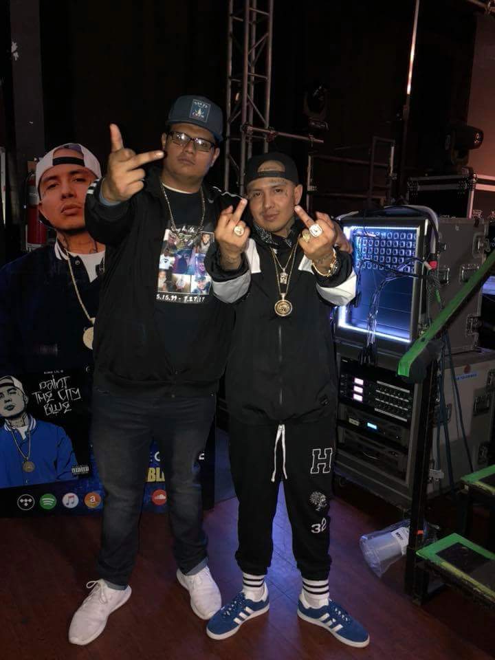 David_Chavez77's tweet photo. @kinglilg last night was lit af🔥 See you again next year🙌 thanks for having me on stage☝🙌 we forgot to smoke after the show thoo! #SuciosMob #AK47Boyz #Kinglilg2018 #Paintthecitybluetour https://t.co/a8GROjIlIO