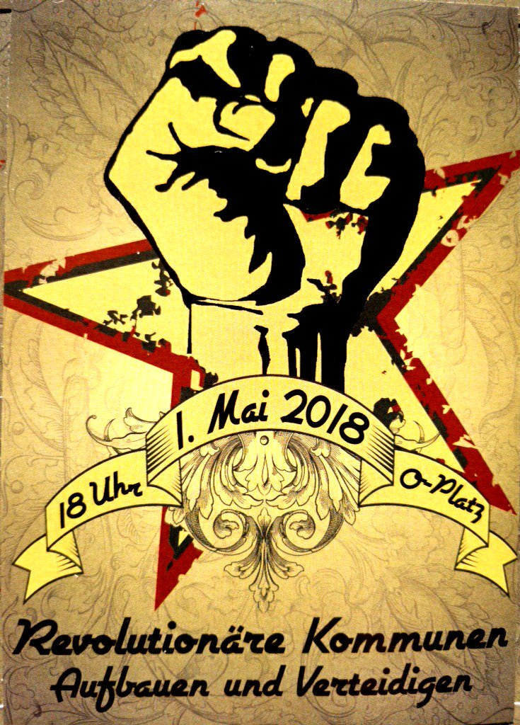 +++ 1. Mai 2018 / 18 Uhr / Oranienplatz +++
United we stand together we fight

#Fight4Afrin #AfrinNotAlone #saveafrin #Resistance #Rojava #revolution 
#R1MB #Berlin #Demo #afrinresistance #afrinunderatackt #Kreuzberg #solidarity #Jugend #BoycottTurkeyTourism