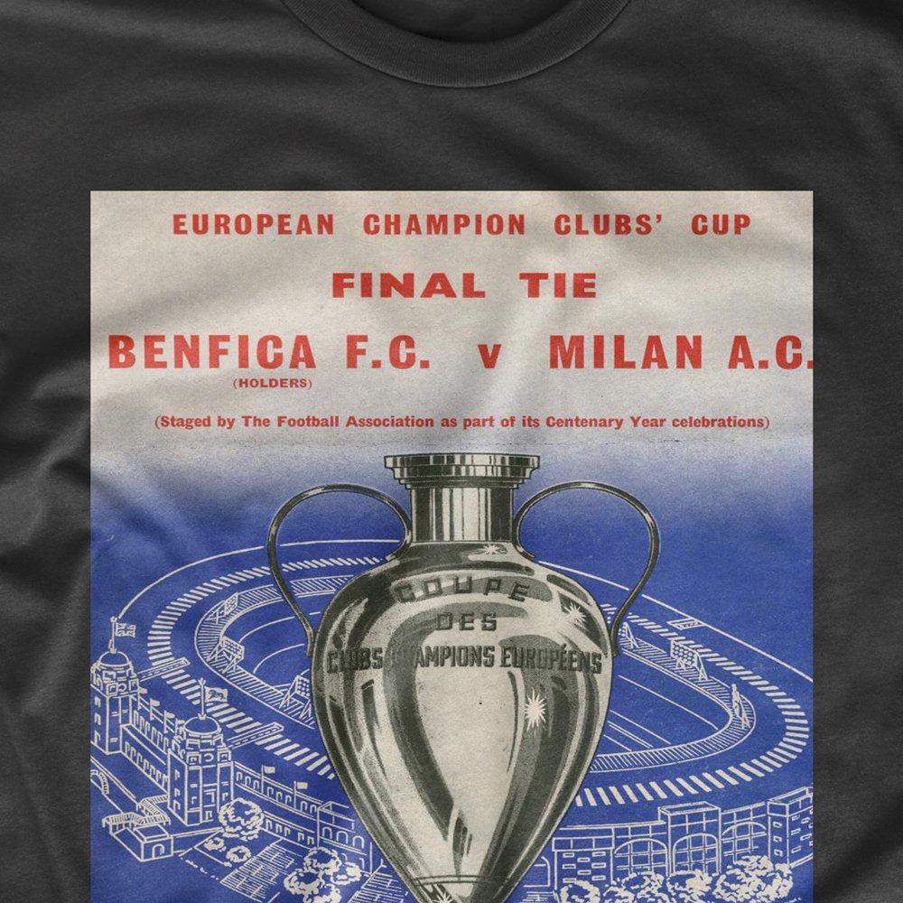 L17Apparel's tweet photo. AC Milan 2-1 European Cup 1963 T-Shirt. 🇮🇹 Milan’s first European Cup, winning 2-1 against Benfica. #acmilan #ucl #milano  #custom #tees #trend #apparel #shirt #tshirtlovers #teeshirt @acmilan @ACMilanNYC #soccer #SerieA https://t.co/VFMuwSjlei https://t.co/WrJHPj78yi